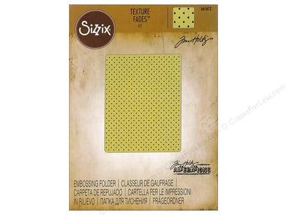 Embossing Folder Tiny Dots / Folder de Grabado de Pequeños Puntos Descontinuado Sizzix