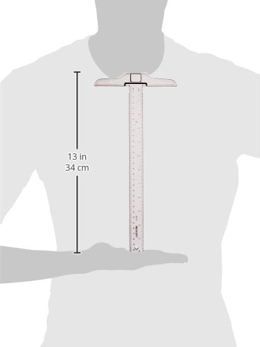 Junior T-Square 12" / Regla T Portátil 30.5cm Herramientas Westcott