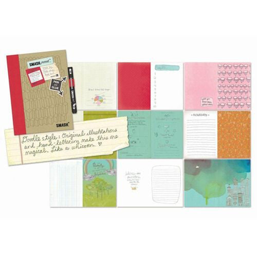 Smash Doodle Style / Cuaderno tipo Diario o Agenda Smash Descontinuado K &amp; Company