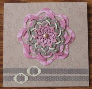 Suaje de Corte de Flor 3D 2  / Round About Descontinuado Spellbinders