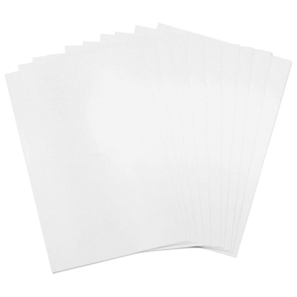 Shrink Plastic Sheets 8.5 x 11" / 10 Hojas de Película Encogibles Acetato y Especializados Sizzix