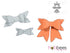 Baby Bow Die / Suaje de Moño Bebé Descontinuado Paper Smooches