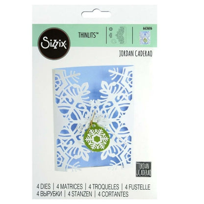 Thinlits Snowflake Die / Suaje Copos De Nieve Descontinuado Sizzix