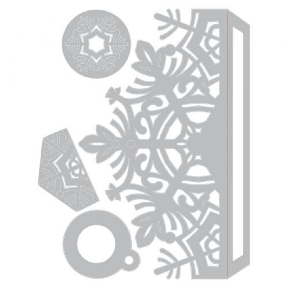 Thinlits Snowflake Die / Suaje Copos De Nieve Descontinuado Sizzix
