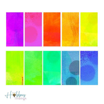 Spray Paint Cardstock / Block de Cartulina Colores Aerosol 12" Papel Colorbok