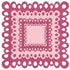 Suaje de Corte de Cuadro con Encaje / Nesting Square Doilies Descontinuado LifeStyle Crafts