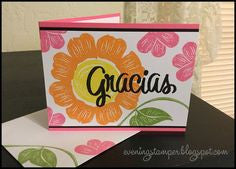 Spanish Loving Messages Clear Stamps / Sellos de Polímero con Frases en Español Descontinuado Stampendous