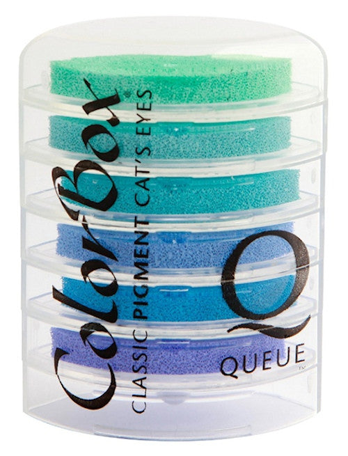 Color Box Cat´s Eyes Pigment Inks / Cojines de Tinta Para Sellos a Base de Pigmentos Descontinuado Colorbox