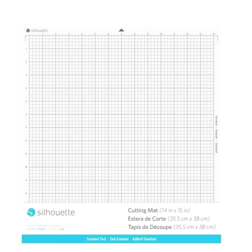 Cameo Plus Cutting Mat 14 x 15" / Tapete de Corte Cameo Plus y Pro Mats para Plotters Silhouette