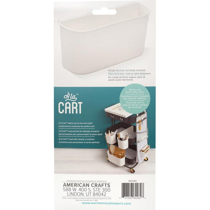 We R A La Cart Large Hanging Cup / Organizador Colgante para Carrito Almacenamiento y Organización We R Memory Keepers