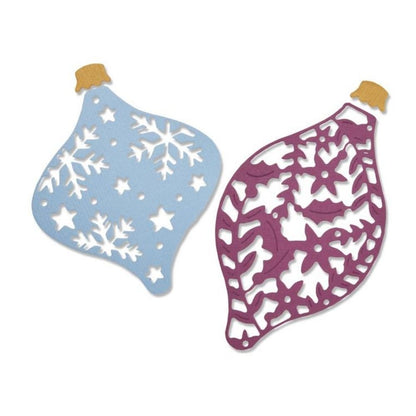 Thinlits Intricate Baubles Die / Suaje Esferas Navideñas Descontinuado Sizzix