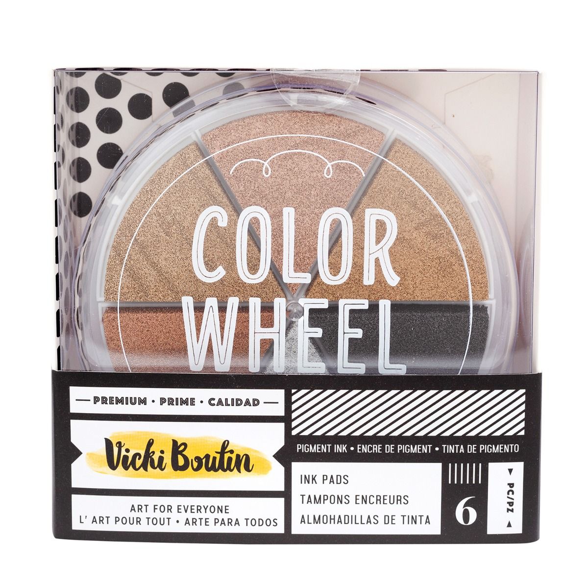 Color Wheel Set Metallics / Tinta para Sellos Tonos Metálicos Descontinuado Vicki Boutin