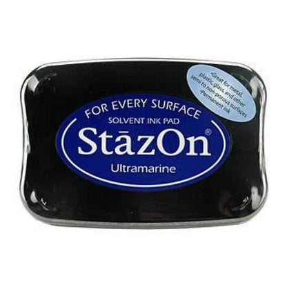 StazOn Ultramarine / Tinta Solvente Azul Marino Tintas Tsukineko