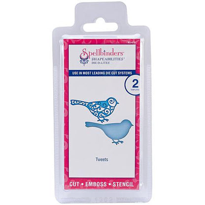 Suaje de Corte de Pajaro  / Tweets Descontinuado Spellbinders