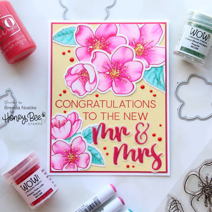 Pink Lady Embossing Powder / Polvo de Embossing Rosado Descontinuado Wow!