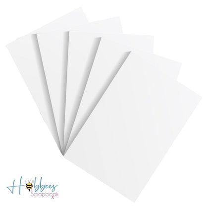 Alcohol Ink White Yupo Paper / 10 Hojas de Papel Yupo Blanco Descontinuado Couture Creations